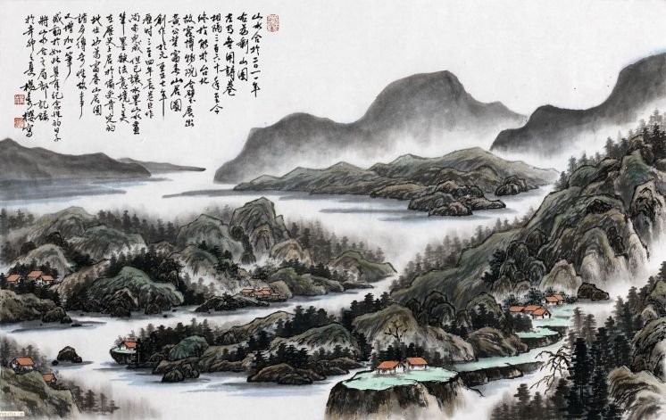 I009 楊秀櫻---山水合於2011以14萬成交